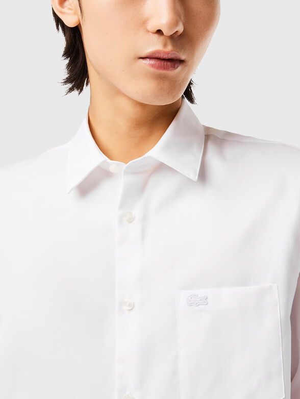 Black shirt in cotton  - 4