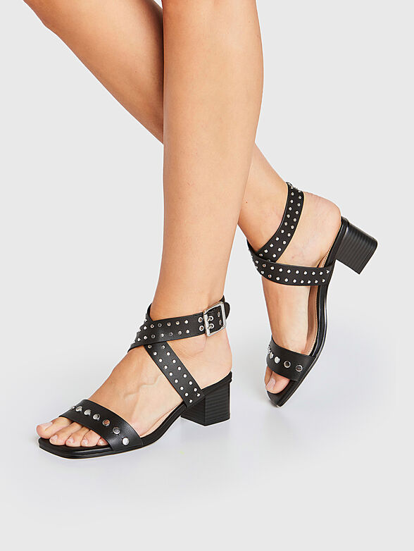 ROMY Sandals with stud applications - 6