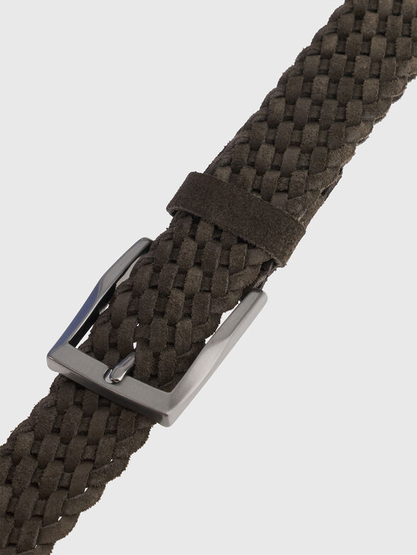 Woven suede belt - 2