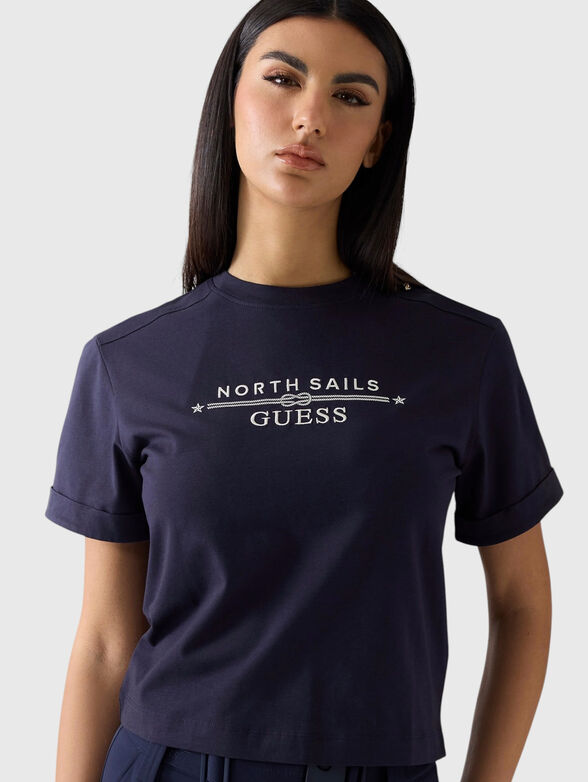 GUESS x NORTH SAILS T-shirt with eyelets - 4