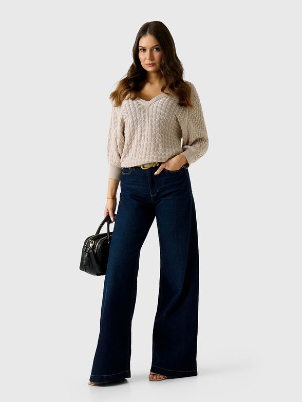 V-neck sweater - 2