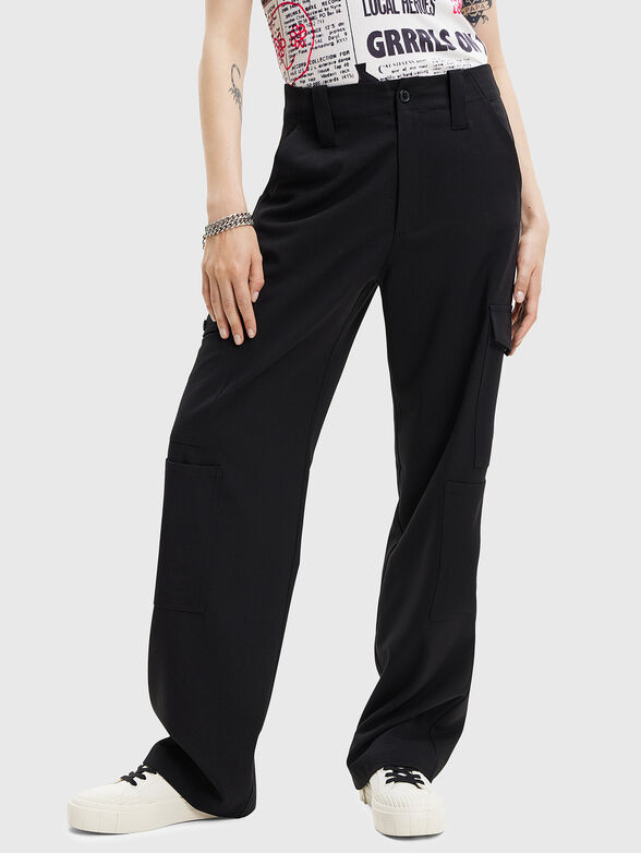 SENA-LACROIX black cargo pants - 1