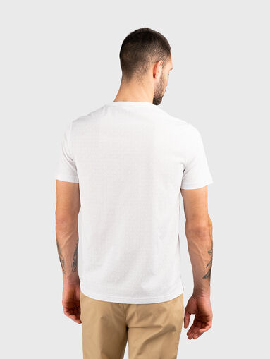 Monogram logo effecr T-shirt  - 3