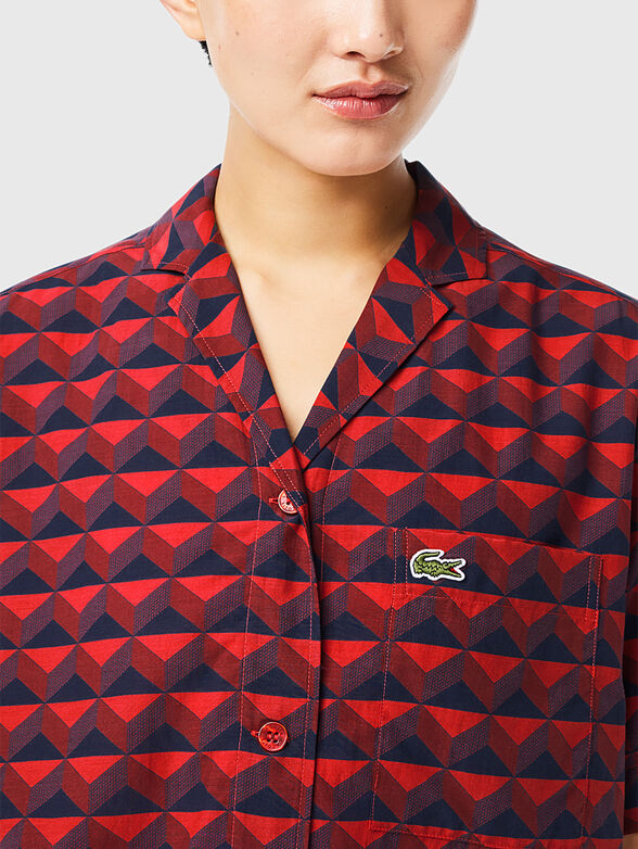 Short sleeve shirt with print - 4