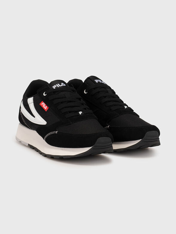 RUN FORMATION black sports shoes - 2