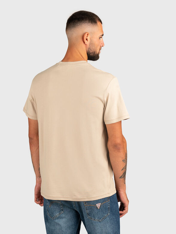 Cotton T-shirt with logo print - 3