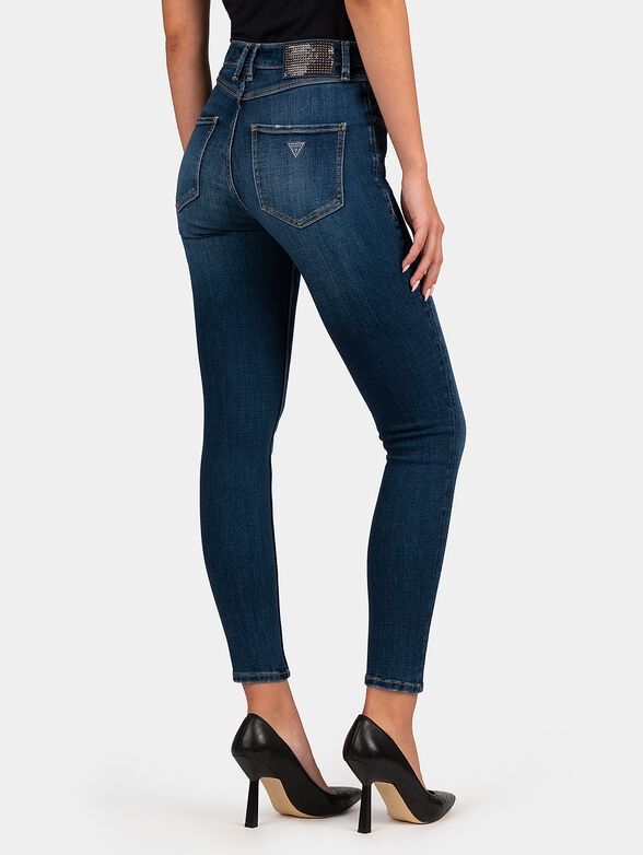 LV x YK Hose aus Denim mit durchgängigem Kürbis-Motiv - Ready to Wear  1AB6OD