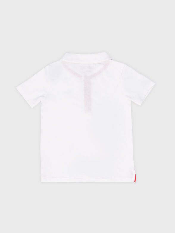 Polo shirt in dark blue color - 2