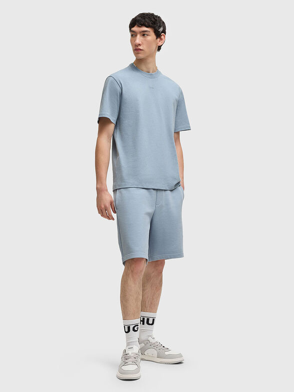 Cotton shorts with logo - 4