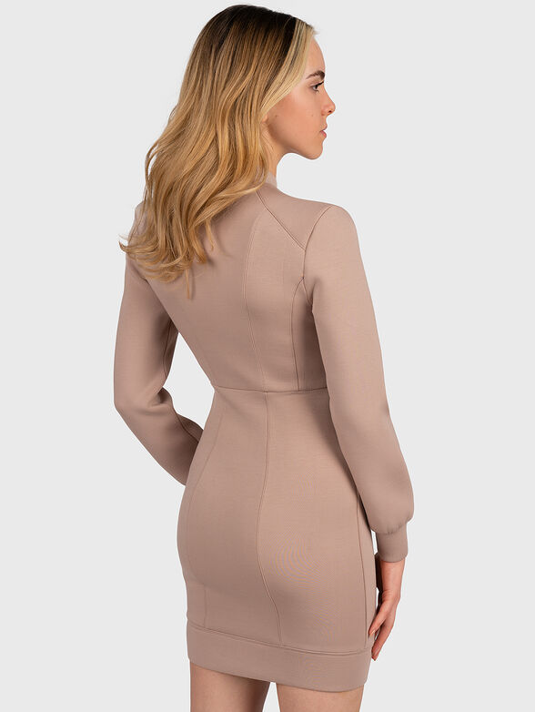 JAZMINE dress with accent zip - 2