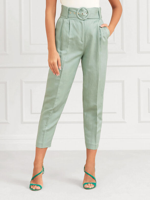 HAILEY pants with belt - 1