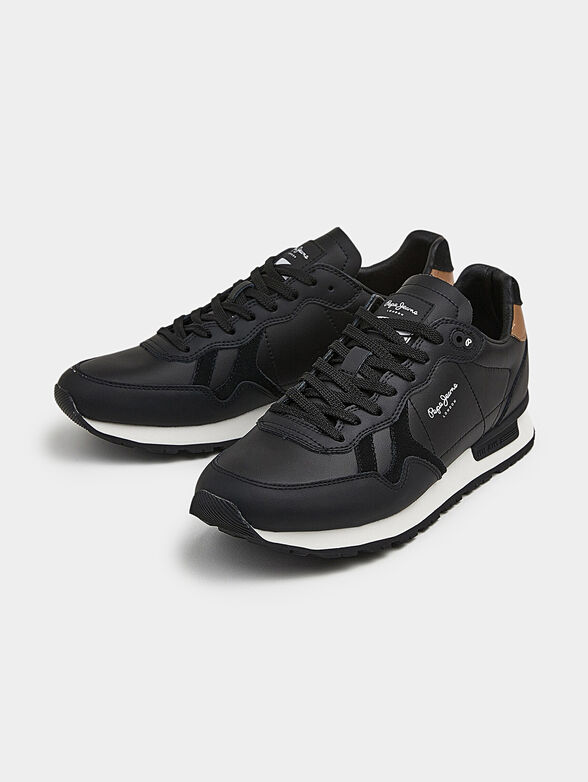 BRITT black sports shoes  - 2