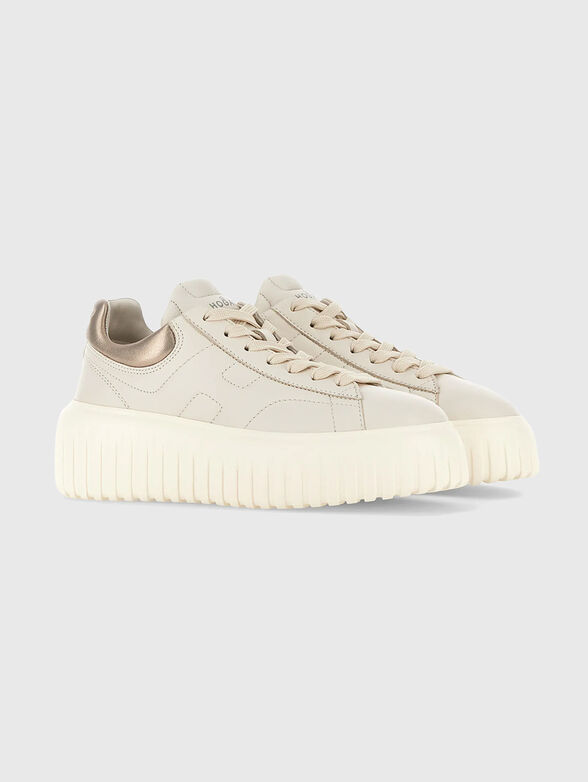 Genuine leather sneakers - 2