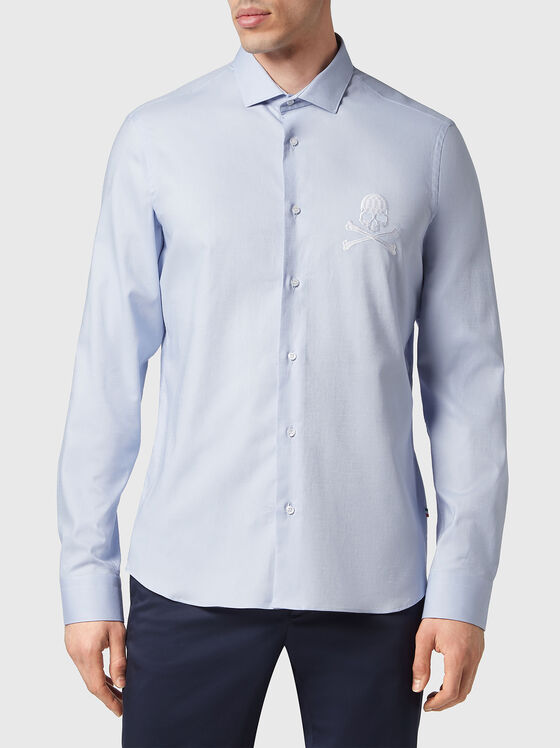 SUGAR DADDY black cotton shirt  - 1