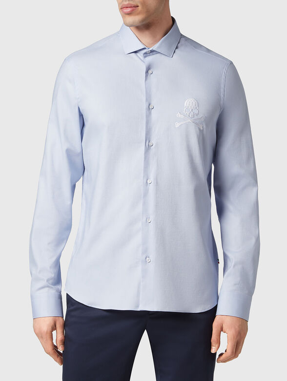 SUGAR DADDY black cotton shirt  - 1