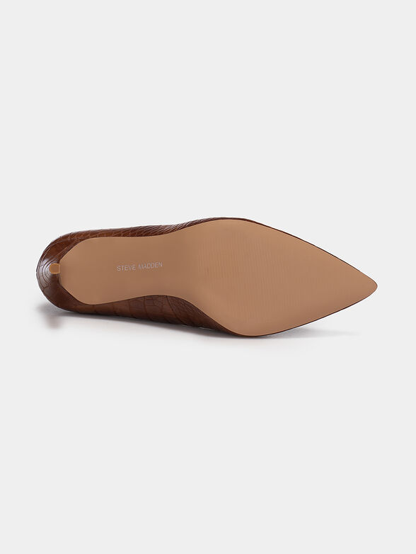 LILLIE shoes with croc texture - 5