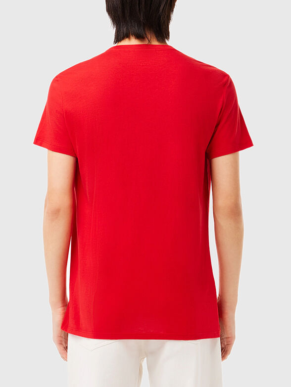 Green cotton T-shirt - 3