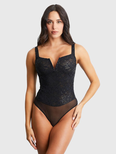 SPARKLING LACE body with rhinestones - 4