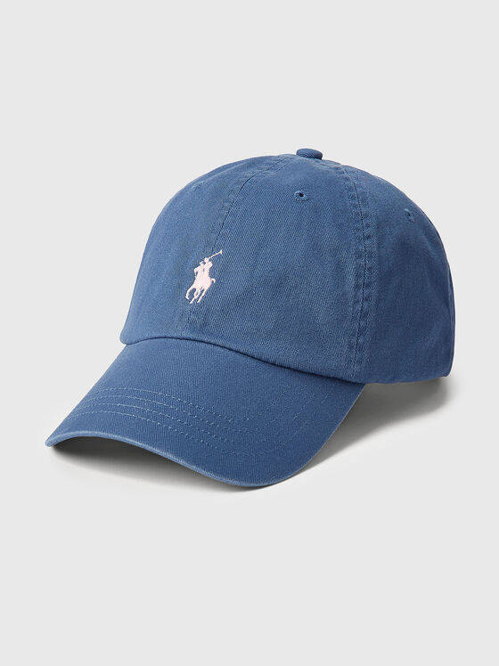 Бейзболна шапка в син цвят - 1