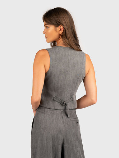 Vest with buttons - 3