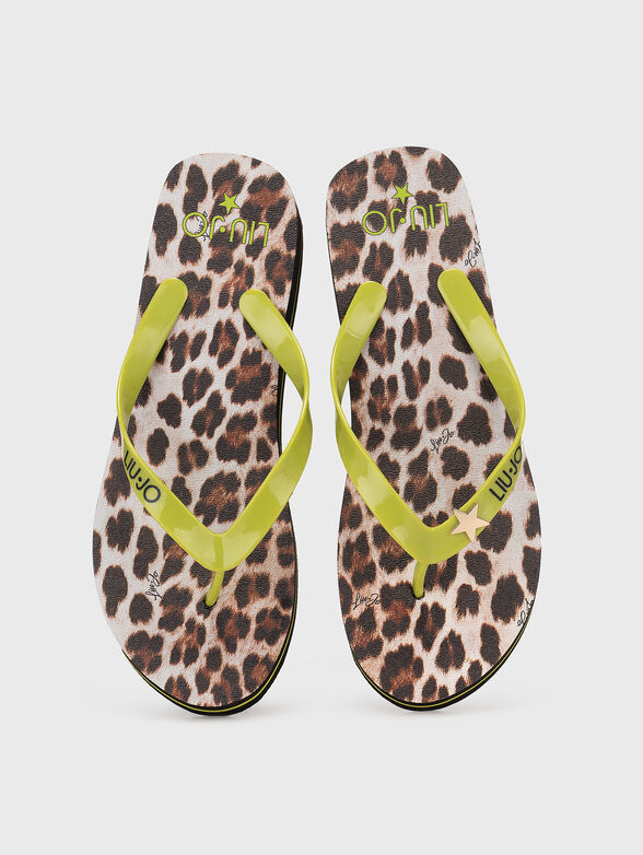Animal print flip-flops - 6