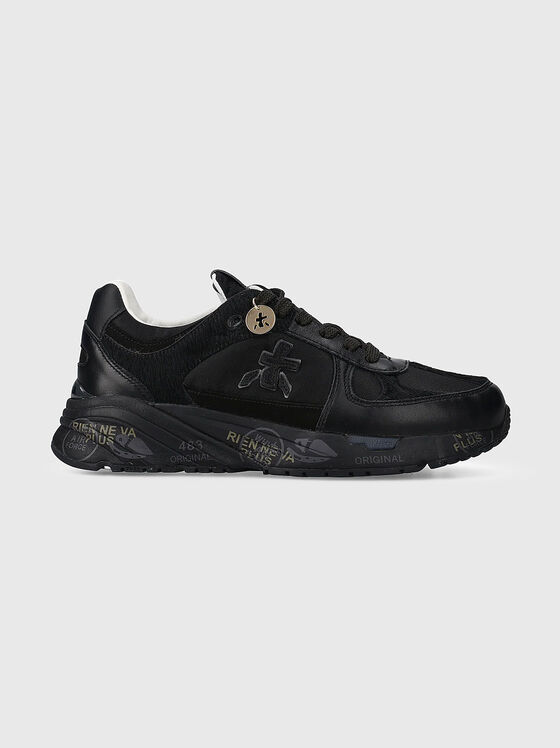 MASE-D suede and leather sports shoes - 1