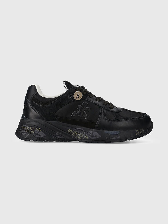 MASE-D suede and leather sports shoes - 1