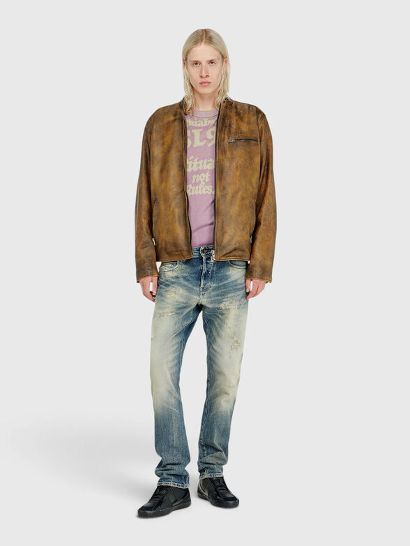 Slim jeans with washed effect - 4