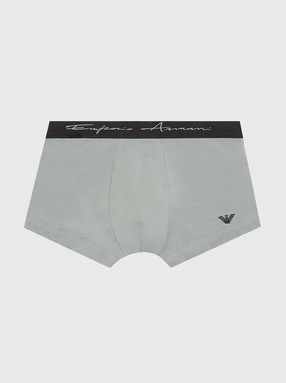 Boxers in black with logo - 1