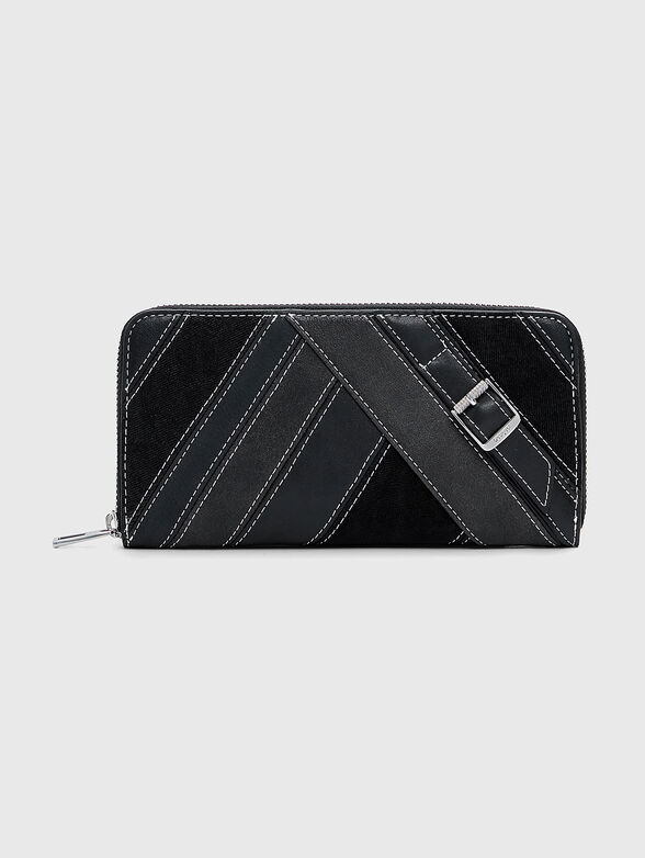 Wallet with logo buckle - 1