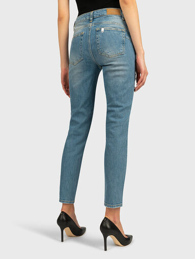 Slim jeans with beads and rhinestones - 3