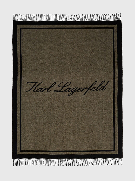 Wool and cashmere blanket - 1