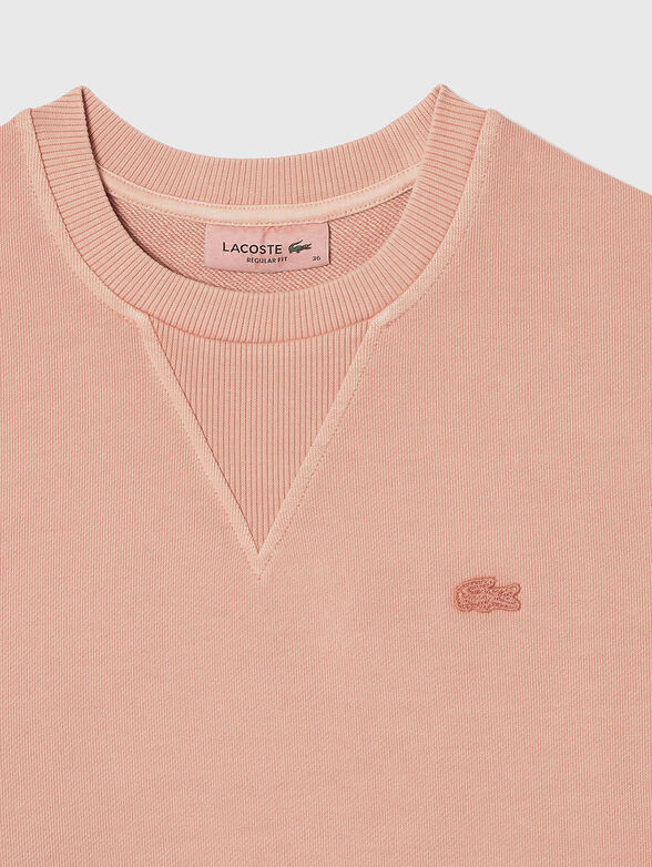 Pink T-shirt in cotton  - 2
