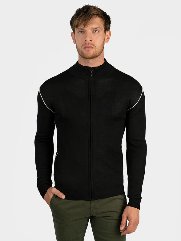 Black cardigan - 1