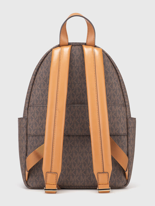 Backpack with gold details and logo - 2