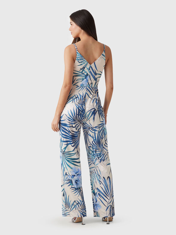 ALICE jumpsuit with tropical print - 1