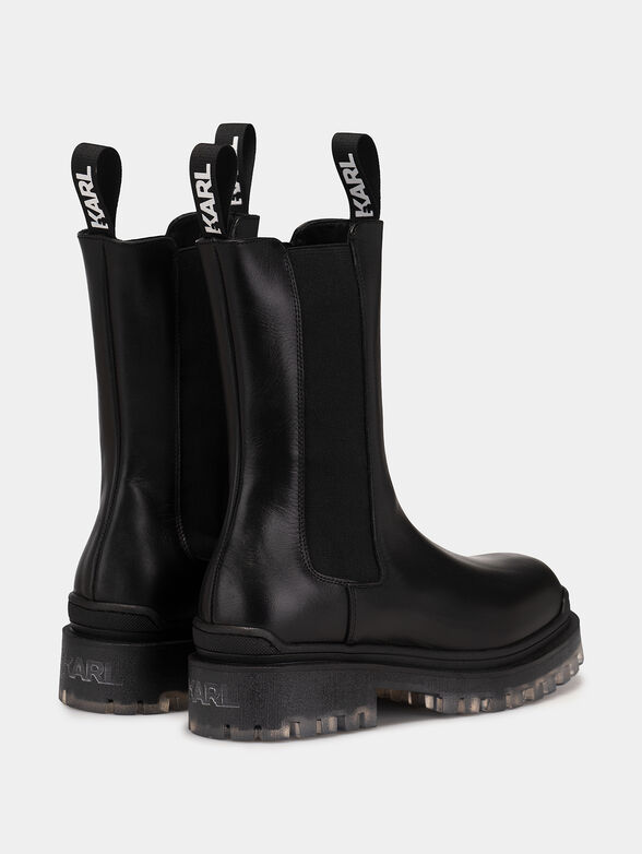 BIKER II boots with elastic panels - 3