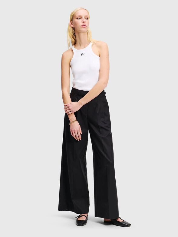 Tank top with logo embroidery - 2