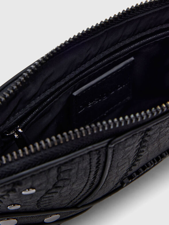 Medium embroidered convertible wallet - 6