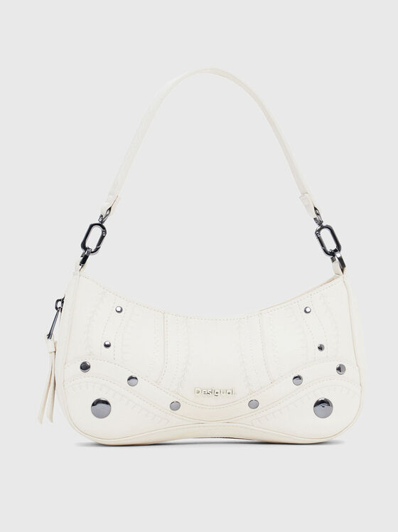 Мaлка чанта с лого и акцентен цип - 1