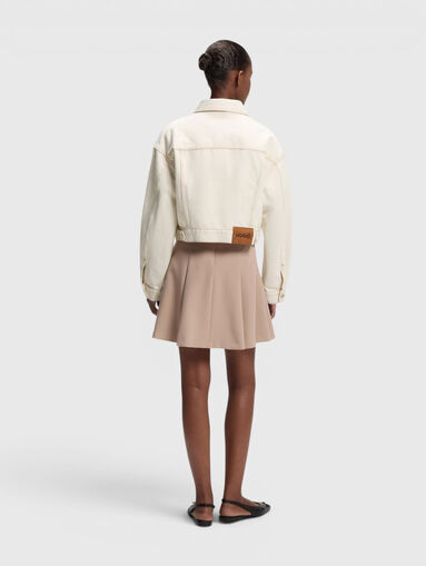 GISOLIA cropped denim jacket - 3