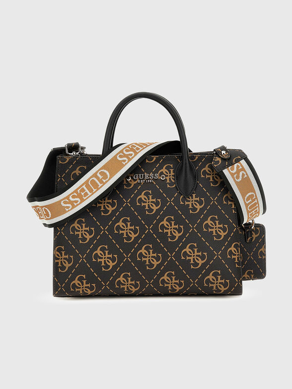 REA handbag with monogram logo print - 1