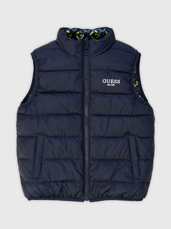Double-faced vest with logo - 1