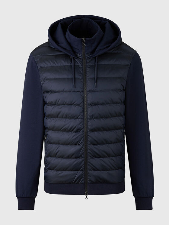 SVEN cotton blend jacket with quilted effect - 1