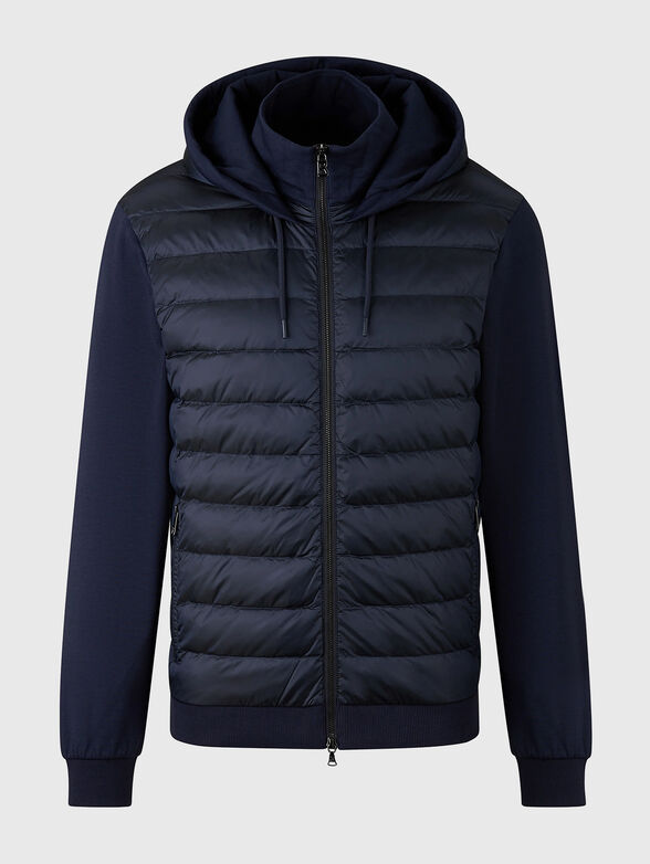 SVEN cotton blend jacket with quilted effect - 1