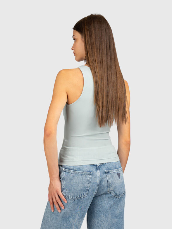 Ribbed top with logo detail - 3