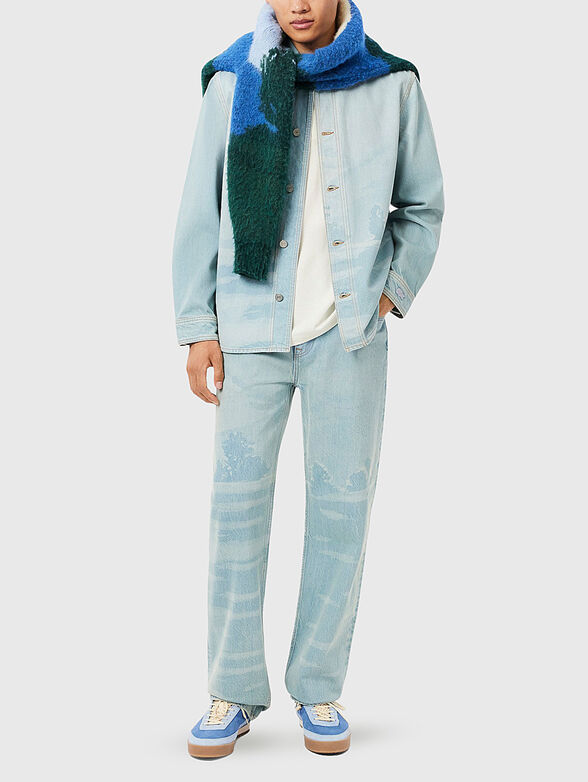 Black short sleeve polo shirt - 2