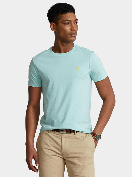 T-shirt in light blue - 1