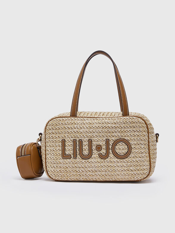 Woven bag with a small wallet - 1