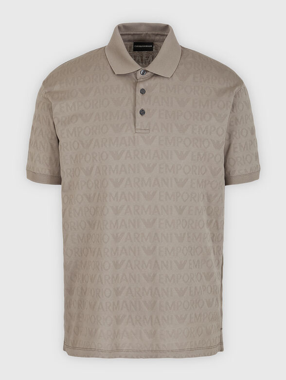 Polo shirt with monogram logo - 1